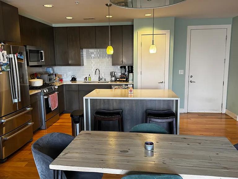 Kitchen and Dining Room Area.