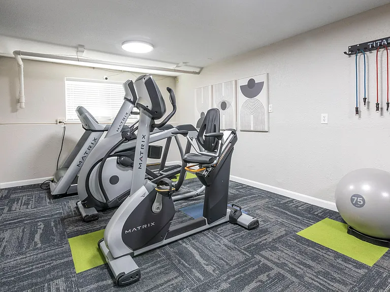 Energize your day at our 24-hour fitness center, equipped with cardio and weight training gear for your convenience.