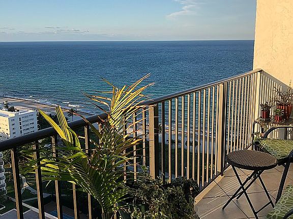 View from balcony - east