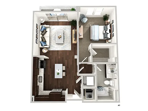 Floor plan A1 ( Surf )
