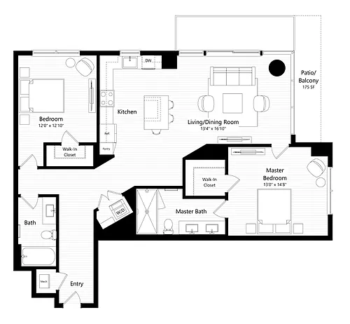 Floor plan B4