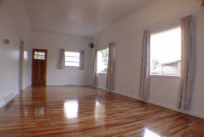 Gorgeous living room with hardwood floor!