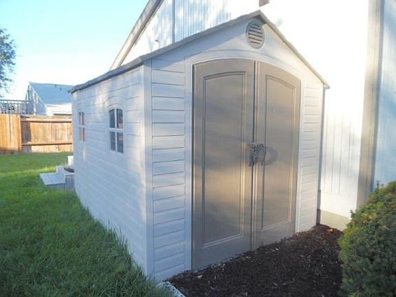 Outside Shed