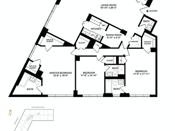 2nd image of 20 W 64th St APT 27E
