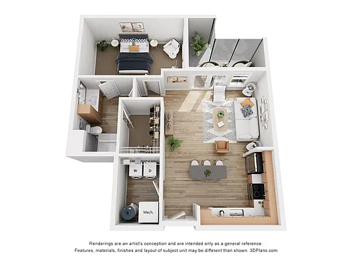 Floor plan The Atencio