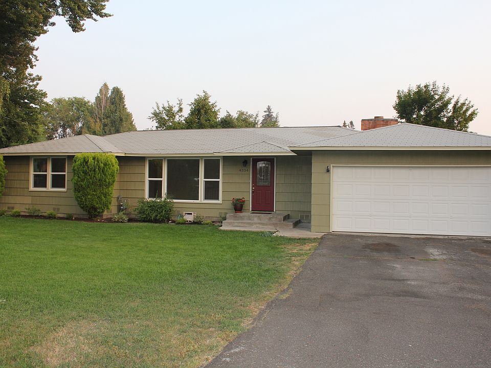 Attached double garage