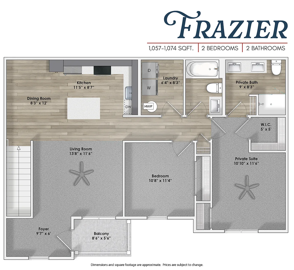 Floor plan Frazier