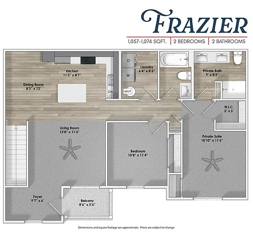 Floor plan Frazier