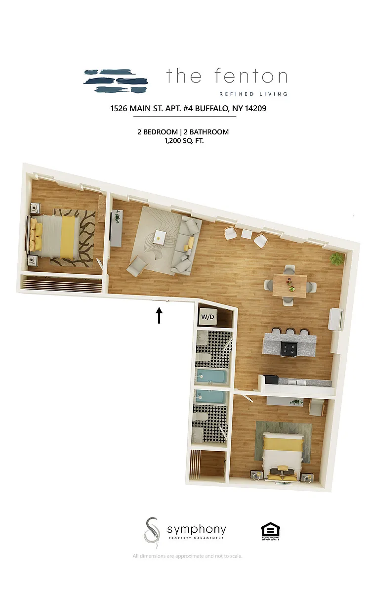Floor plan The Loft Collection (B2MN)