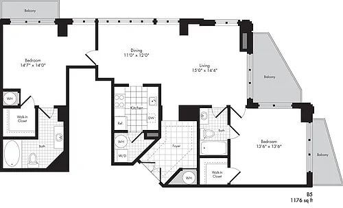 Floor plan Magothy Penthouse