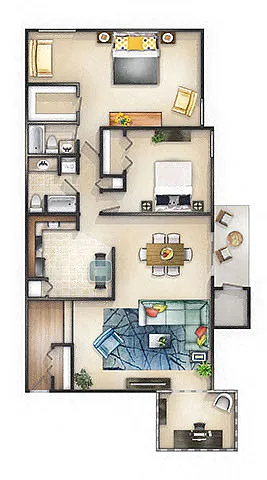 Floor plan The Norbeck