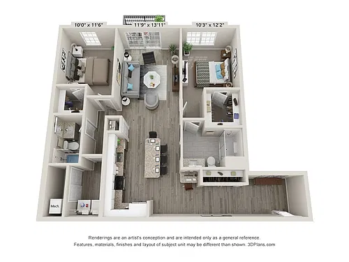 Floor plan The Archway D