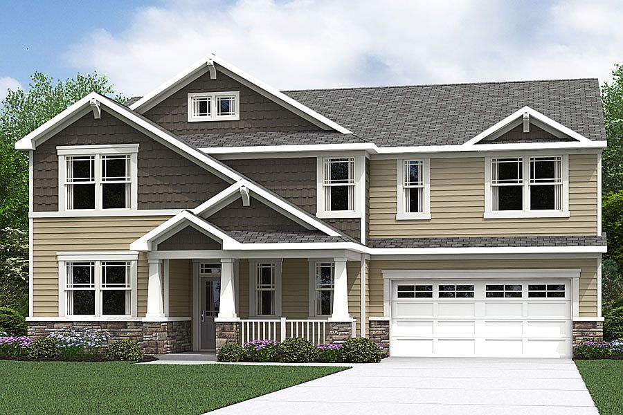 Parker Craftsman Elevation