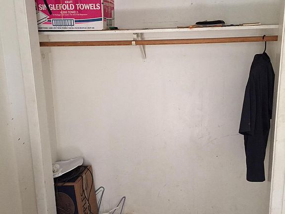 half of closet