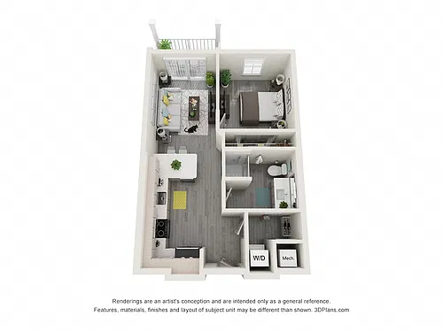 Floor plan 1A
