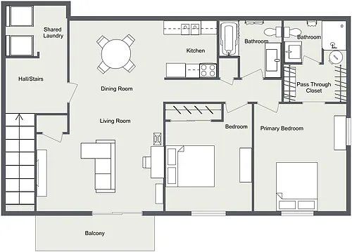 Floor plan Upper