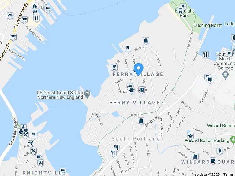 The apartment is just two blocks from the ocean and close to many amenities