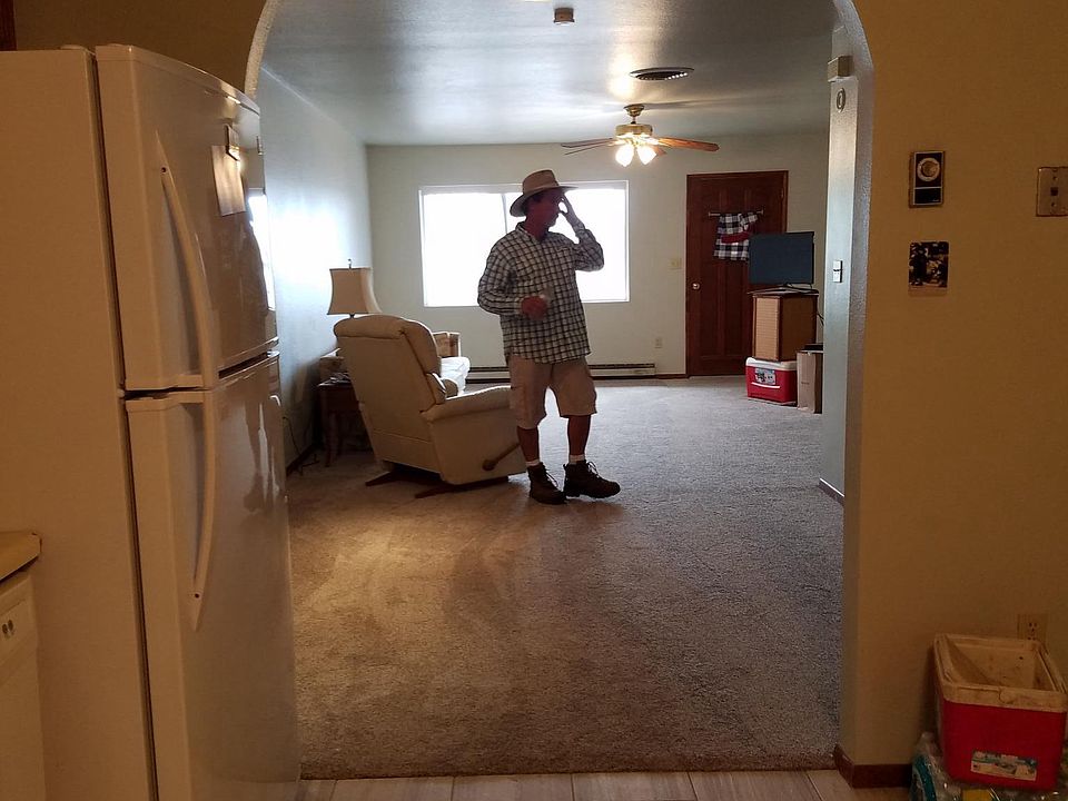 kitchen into living room