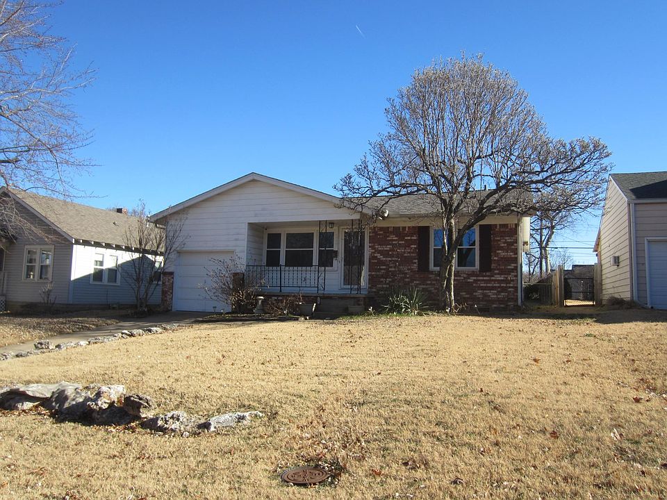 View of the front of the house One car garage