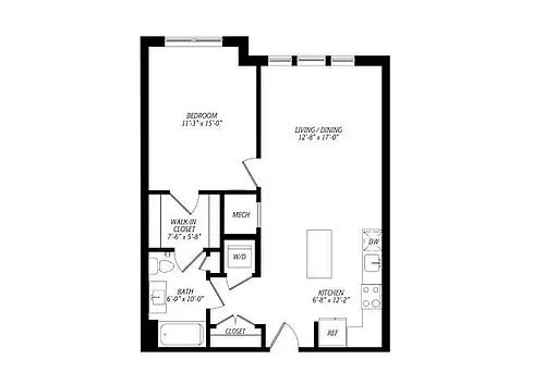Floor plan A03