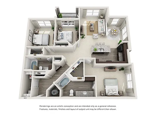 Floor plan The Westbrook