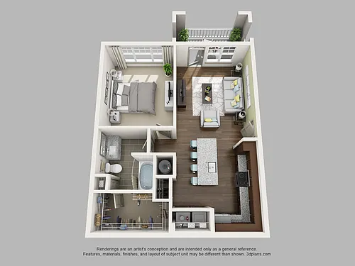Floor plan A1