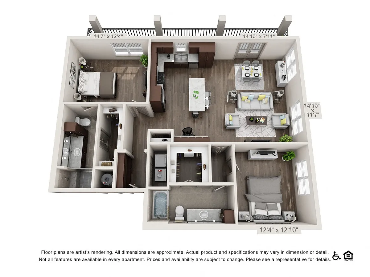 Floor plan B7