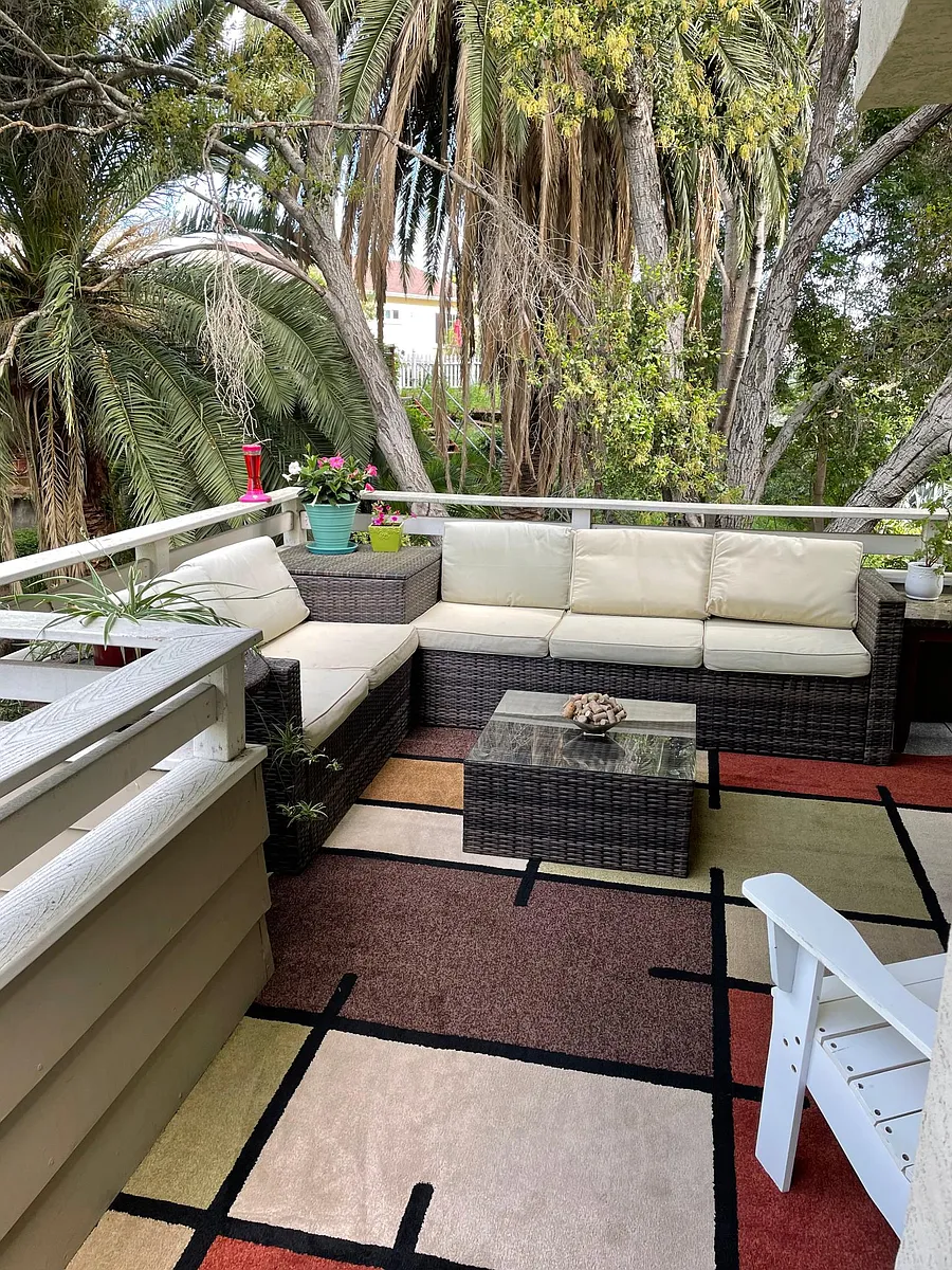 Canyon balcony off living room - 68th St