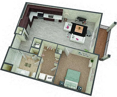 Floor plan Garvey