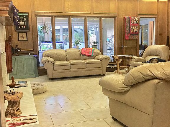 Windows into the sunroom