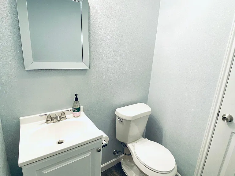 Downstairs toilet room