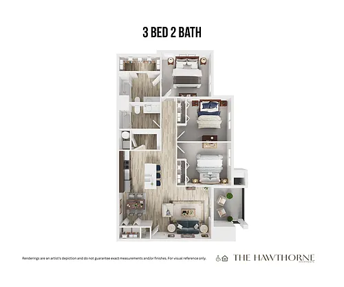 Floor plan I-3X2