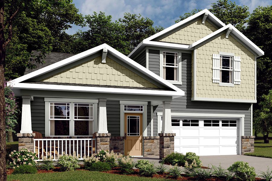 Amelia Craftsman Elevation