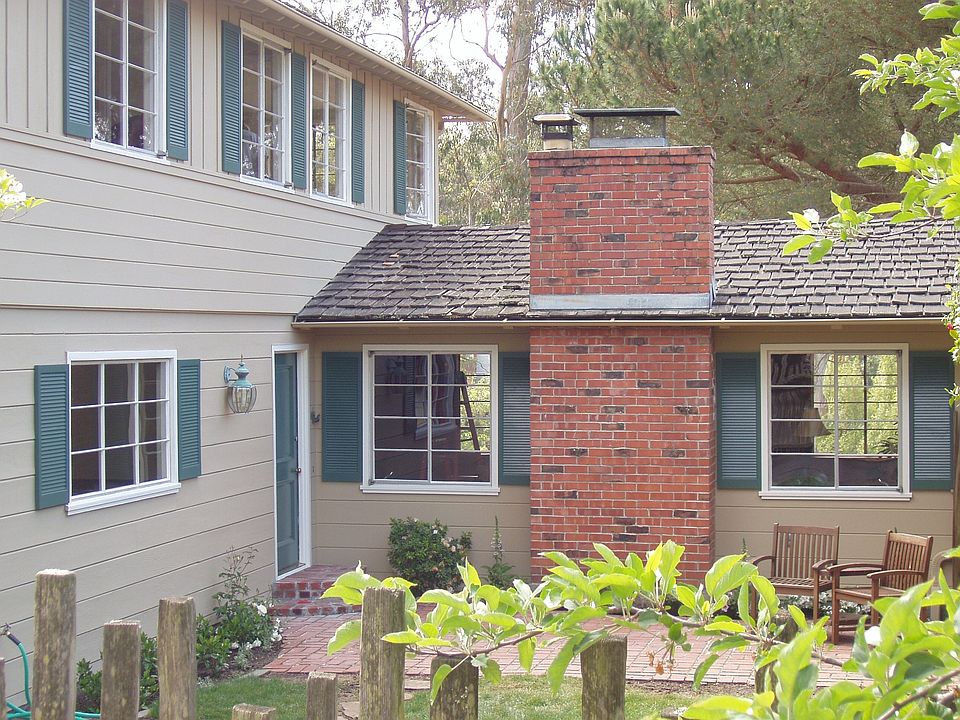 Lovely entry from enclosed sunny garden