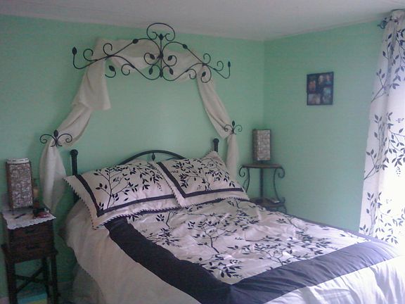 Master bedroom with walking 