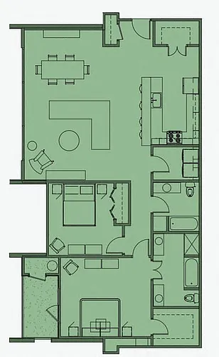 Floor plan Penthouse