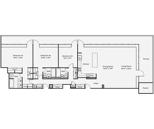 Floor plan C1P