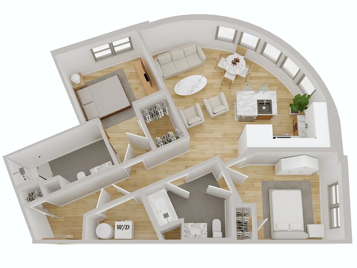 Floor plan Style B2