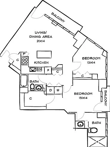 with Large Master Bathroom