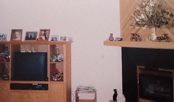 Oak tv center included