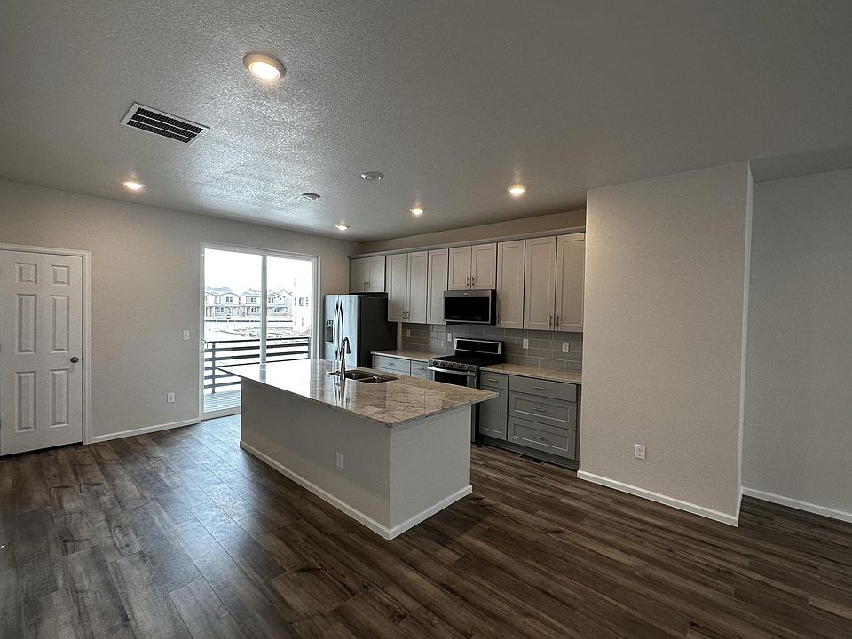 Kitchen with all new stainless steal appliances and plenty of pantry space.