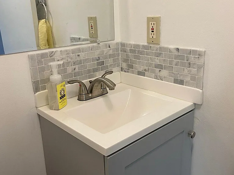 Half bath on the main level