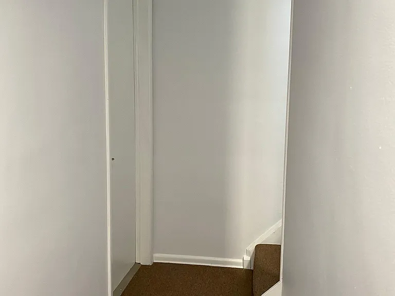 Interior Stairwell to Kitchen from Side Door