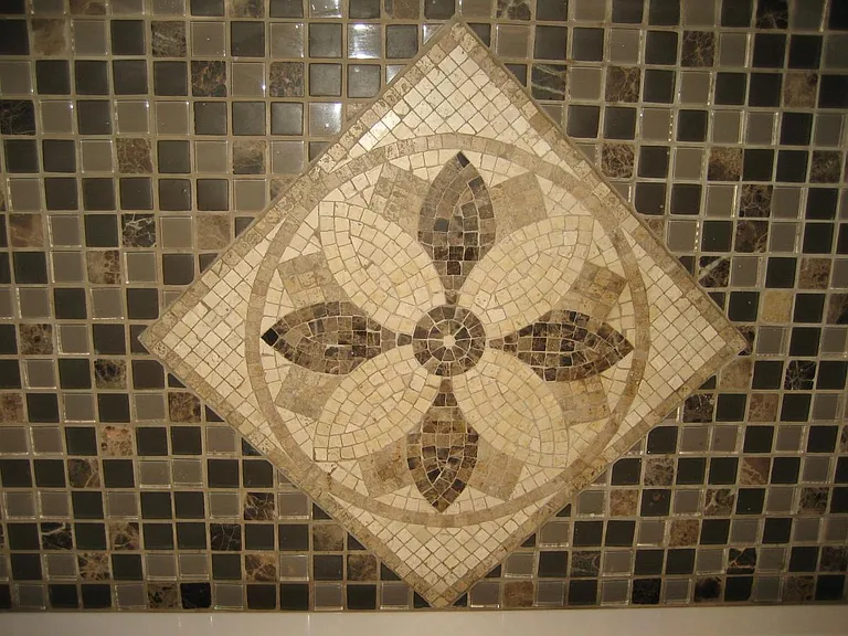 Kitchen tile work