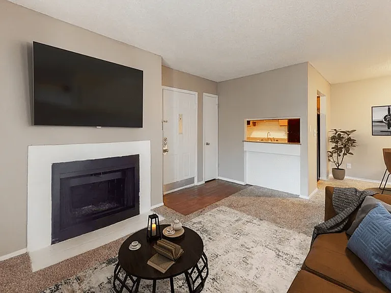 Cozy Up By The Fireplace on Cooler Nights