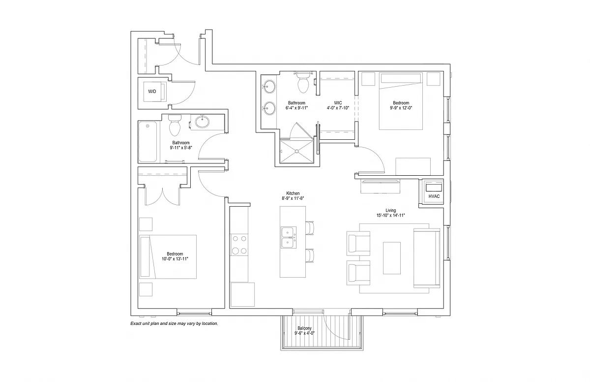 Floor plan B2