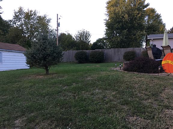 Back yard/garage
