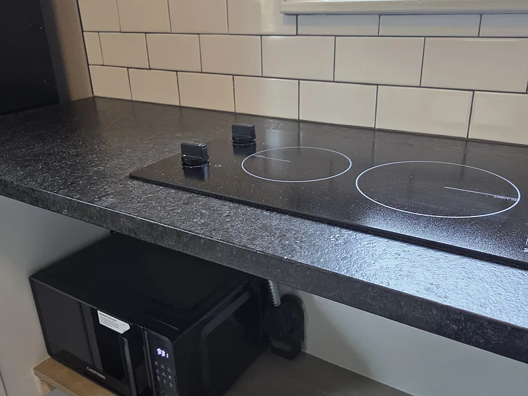 New cooktop and microwave
