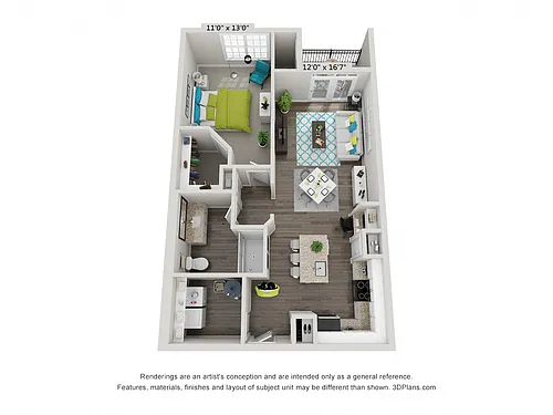Floor plan The Poppy