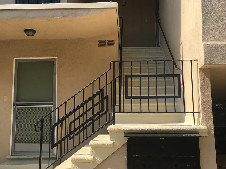 Stairs leading to unit